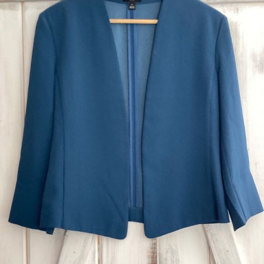 Ann Taylor Factory - XS Cerulean Office Jacket.